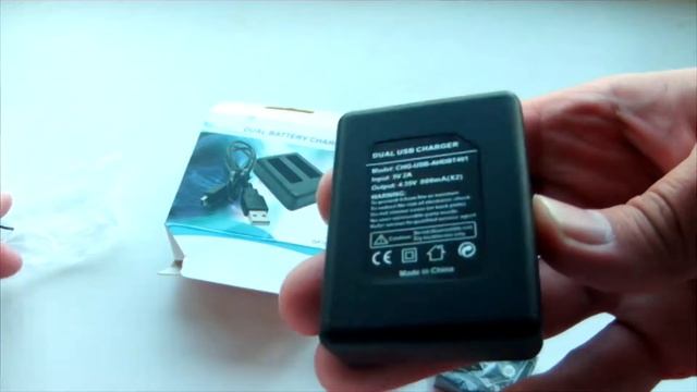 AMKOV Зарядка на два аккумулятора плюс 2 аккумулятора 1150mAh в комплекте/Посылка с gearbest.com смотреть онлайн