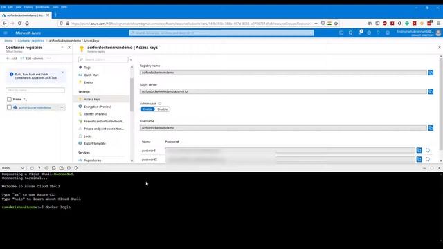 Docker Part-5 Steps to push Docker Image to Azure container registry смотреть онлайн