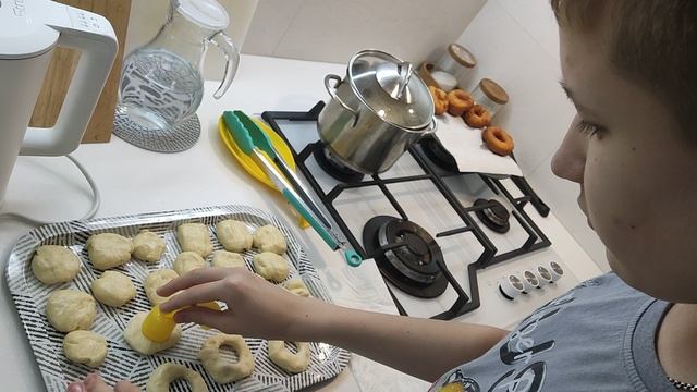 Пончики на завтрак!