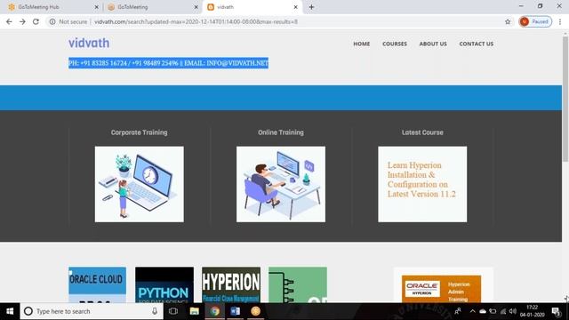 Oracle ODI online training by vidvath смотреть онлайн