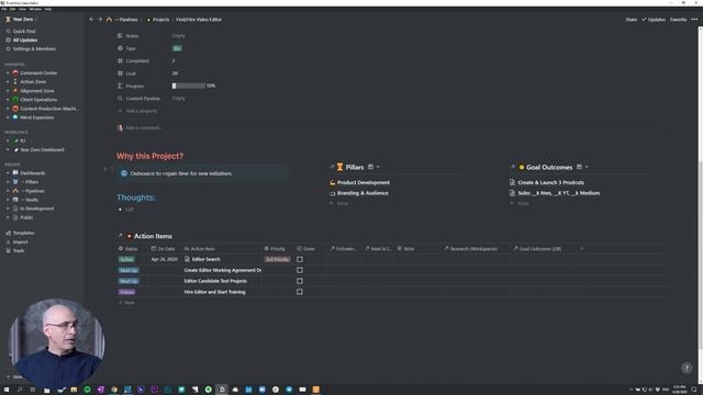 Notion Project Database + Project Workspace Template Design for Powerful Project Management смотреть онлайн