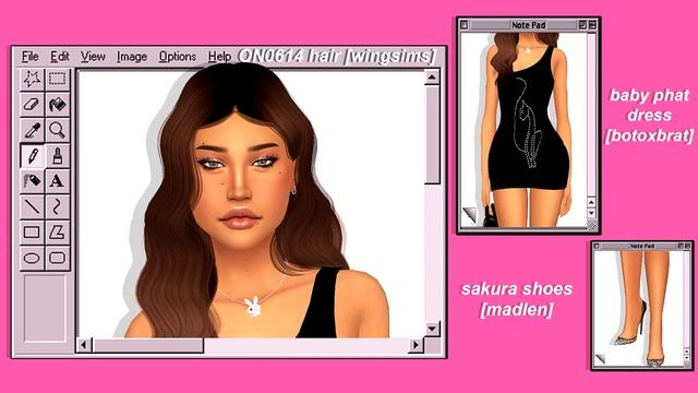 the sims 4: y2k lookbook | cc list смотреть онлайн