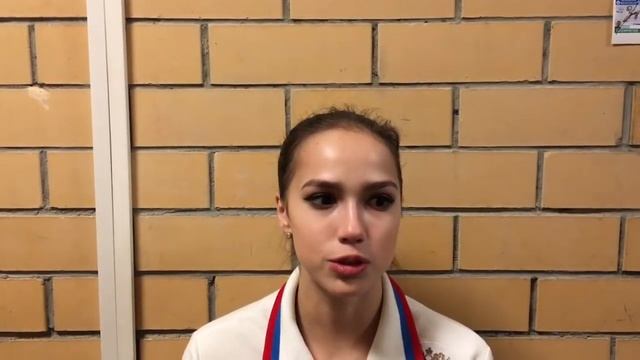 Алина Загитова. КП. Кубок Ростелеком. Москва 2018 смотреть онлайн