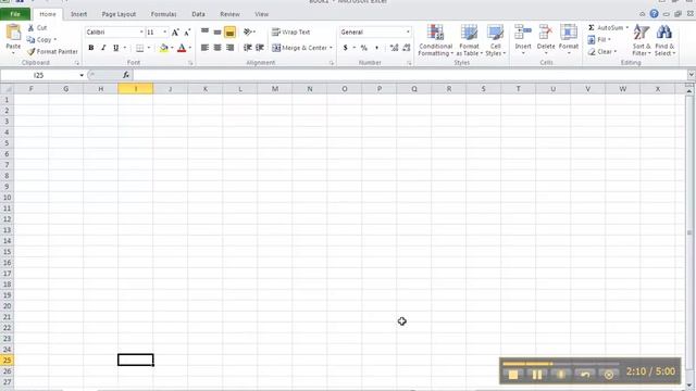 Excel Tutorial 2- Creating Tabs and Adding Data смотреть онлайн