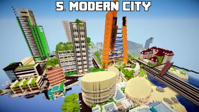 Top 10 INSANE Minecraft Cities of ALL-TIME (1.8.8) смотреть онлайн