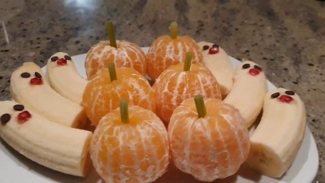 Frutta a tema | Mandarini zucca e Banane fantasma | HALLOWEEN WEEK ? смотреть онлайн