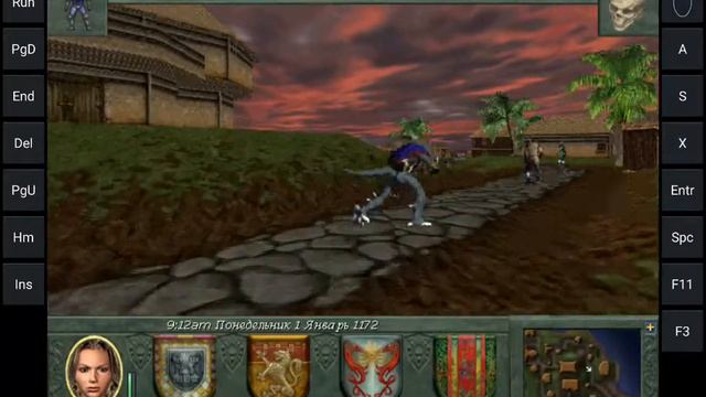 ExaGear RPG v.2.5.0 Might & Magic 8 on Nvidia Shield Tablet (Android) смотреть онлайн