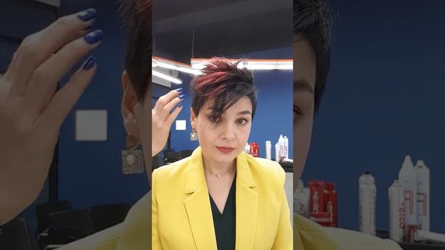 Как уложить ТОЛЬКО лаком для волос короткую стрижку смотреть онлайн