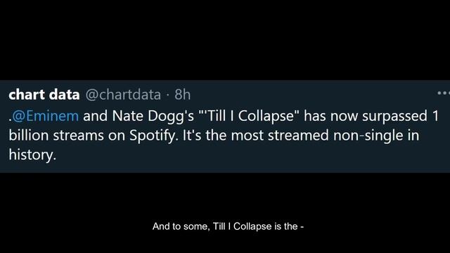 Fans React As Eminem Makes History With Till I Collapse, Twitter Discusses @eminem Diamonds смотреть онлайн