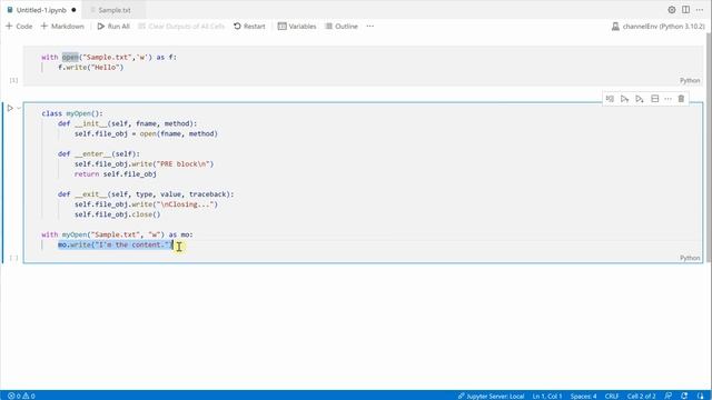 #75 Python for Beginners: Building A Custom Context Manager In Python смотреть онлайн