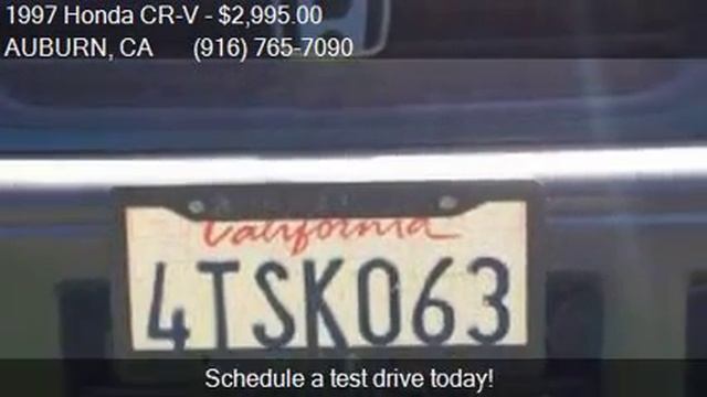 1997 Honda CR-V Base AWD 4dr SUV for sale in AUBURN, CA 9560 смотреть онлайн