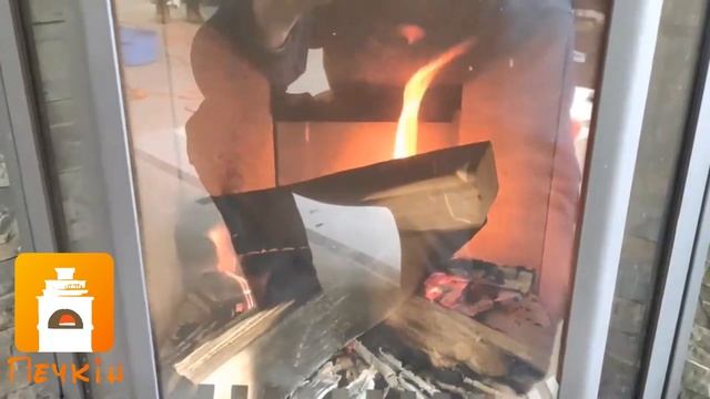 Печь-камин Рейн (Мета-бел) смотреть онлайн