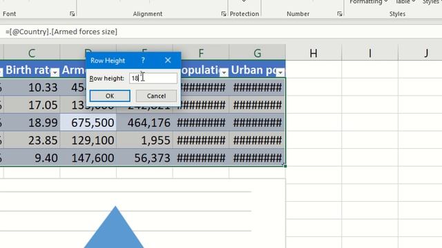 ทริค Excel การเปลี่ยน column width และ row height ง่าย ๆ смотреть онлайн