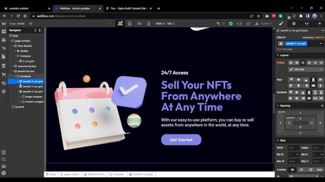 Build Landing Page - Figma to Webflow Tutorial (part 2) смотреть онлайн