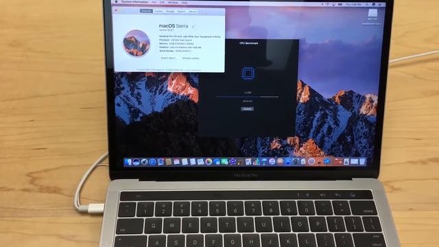 MacBook Pro 13 , 2016 touchbar model Geekbench (CPU / GPU) смотреть онлайн