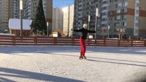 Элементы фигурного катания. Джаксон (eng subtitles)