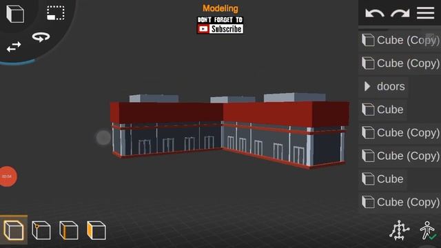 Prisma 3D : Modelling a low poly Supermarket (LOW POLY CARTOON ASSETS) смотреть онлайн