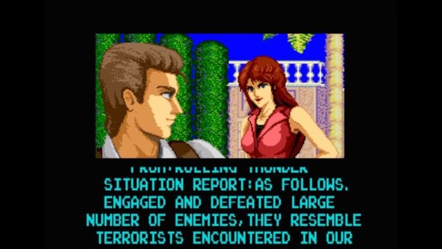 Sega Mega Drive 2 (Smd) 16-bit Rolling Thunder 2 Round 2