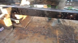 Nissan Diesel ремонт рамы