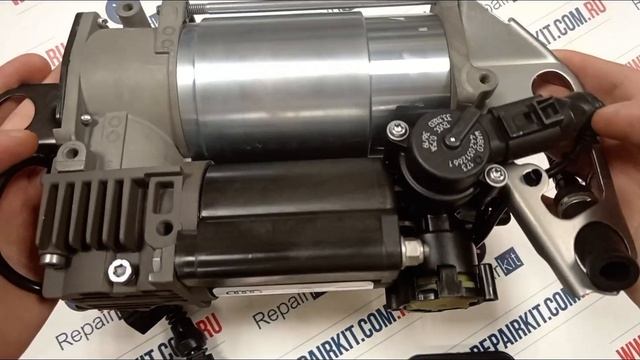 Компрессор пневмоподвески Wabco (тип 2) 7l0616006d смотреть онлайн