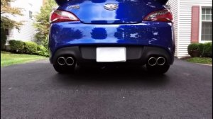 3.8 Hyundai Genesis Coupe Ark GRiP / Stock Exhaust Comparison