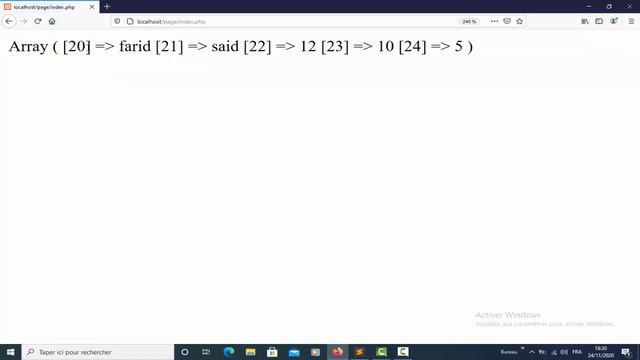 بالدارجة المغربية php darija-les bases : Array partie(1) : 20 смотреть онлайн
