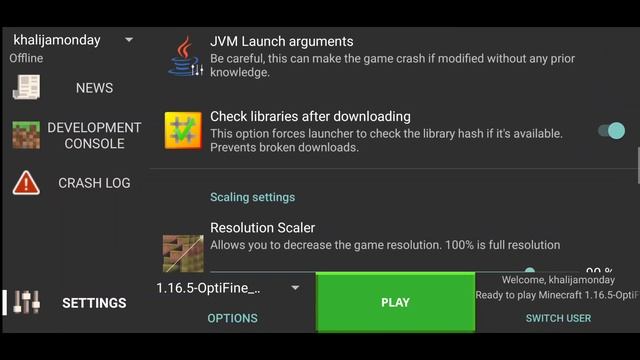 Pojav Launcher Settings For A 100 Fps смотреть онлайн