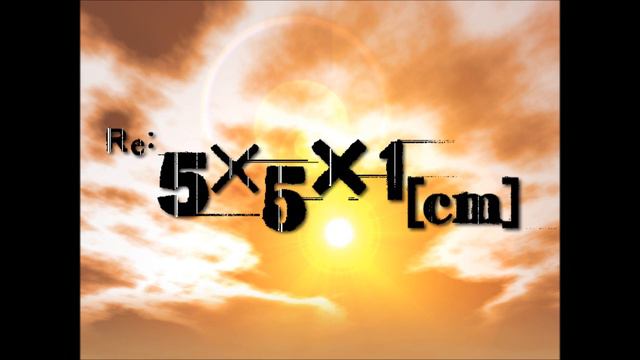 Re: 5x5x1 [cm] / dj nagureo remixed by myu смотреть онлайн