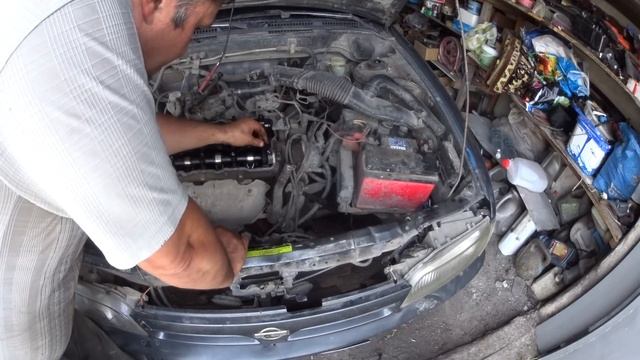 Nissan Primera 2 0 двигатель SR 20 замена сальника клапанов смотреть онлайн