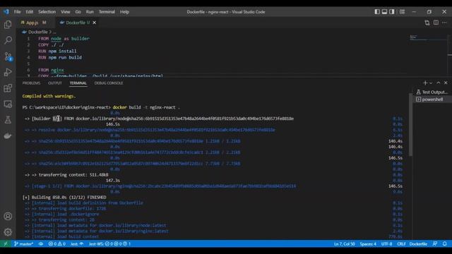 Docker Tutorial | Host React App using Nginx | NGINX | DOCKER | React | Multi-stage builds смотреть онлайн