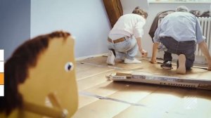 Замковая ПВХ плитка, самостоятельная укладка