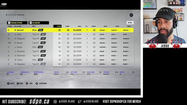 My Fantasy Draft Team Won the Stanley Cup in 1 Season | sdpn Live смотреть онлайн