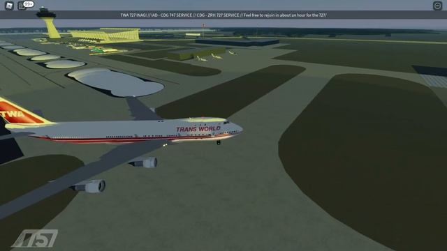 ROBLOX | Trans World Airlines | Trans World First | Boeing 747-100 смотреть онлайн