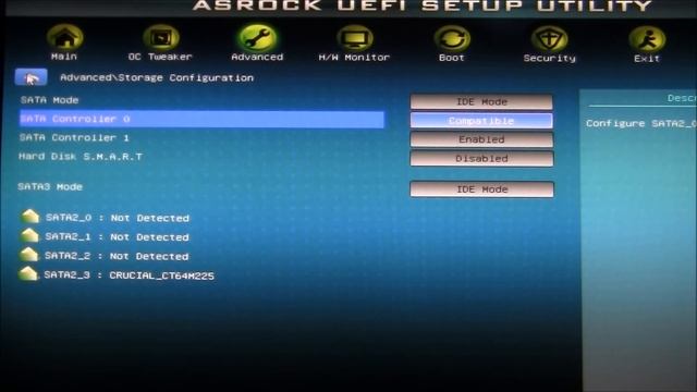 Asrock H61M USB3 Motherboard UEFI Bios смотреть онлайн