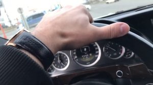 Мерседес 212 1,8 184 HP vs Камри 3,5 277 HP