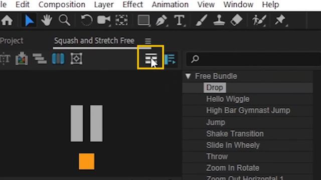 АНИМАЦИЯ ОБЪЕКТА при помощи Squash & Stretch (сквош и стрейч) в After Effects! смотреть онлайн