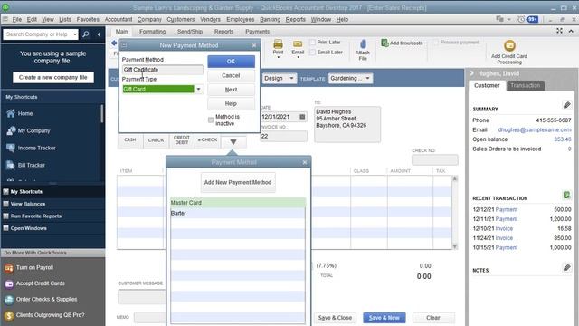 How to setup and use Gift Certificates in QuickBooks смотреть онлайн