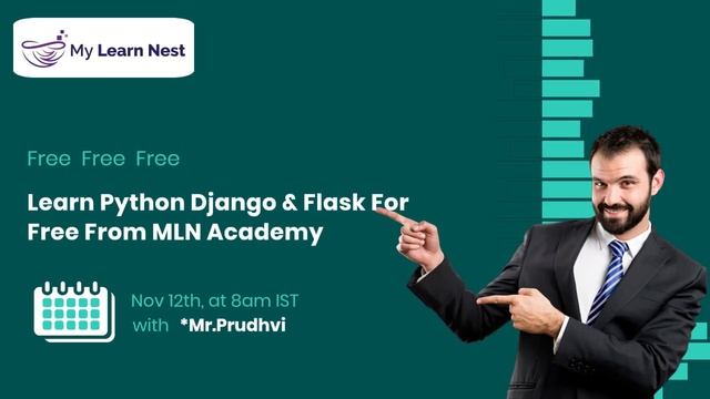Free Python Django Course in Hyderabad - My Learn Nest Training Academy смотреть онлайн