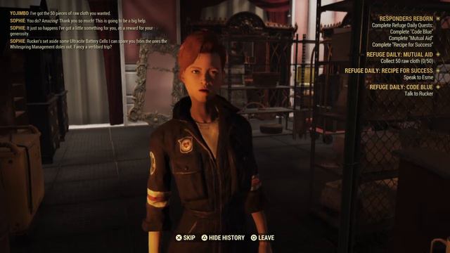 Fallout 76 - Responders Reborn pt2 - Refuge Daily: Mutual Aid смотреть онлайн