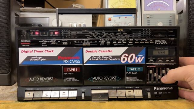 Panasonic RX-CW55L ремонт Янв-февраль 2023 смотреть онлайн