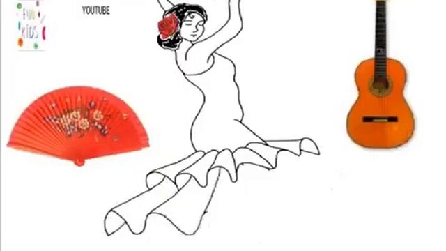 Como desenhar um dançarino de flamenco espanhol смотреть онлайн