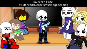 ?Reaction Undertale to Sans AUs? || Song: InSaNiTY||