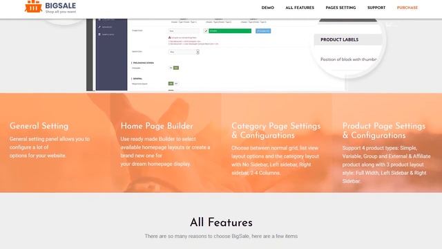 BigSale - The Multipurpose Responsive SuperMarket Opencart 3 Theme смотреть онлайн