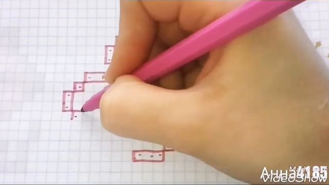 Как Рисовать Мороженое по Клеточкам / hello pixel art смотреть онлайн