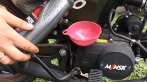 Обзор на Мопед MINSK D4 50!!! Новый мопед Минск!