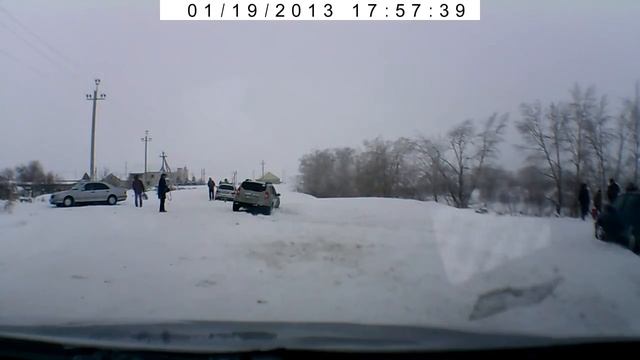 Рено Дастер в снежку