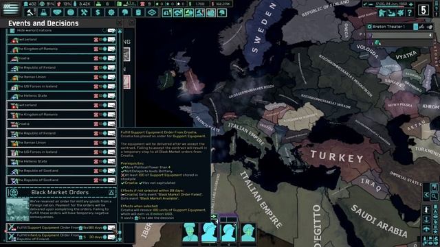 HOI4 The New Order: A Pirate Life for Brittany 1 смотреть онлайн