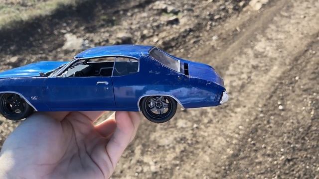 Краш тест Chevrolet Chevelle SS, из ПЛАСТИЛИНА смотреть онлайн