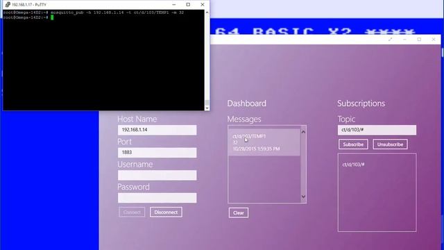 Using Mosquitto MQTT Onion.io Omega смотреть онлайн