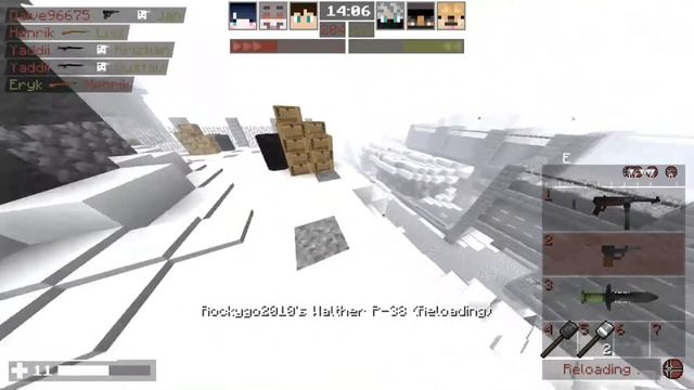 PLAYING THE BEST FPS WORLD WAR GUN GAME IN MINECRAFT - Block Front Server 1.16.4 смотреть онлайн